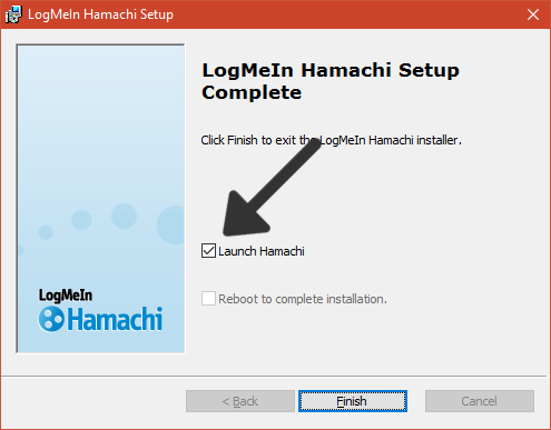 vnc connect hamachi network